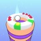 Exciting adventure of the bouncing ball to the top of the colorful tower