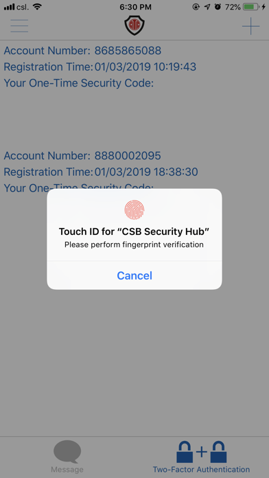 How to cancel & delete CSBHK – Security Hub from iphone & ipad 2