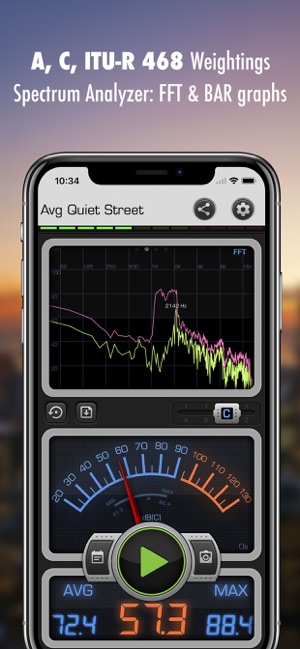 Decibel X PRO: dBA Noise Meter(圖2)-速報App