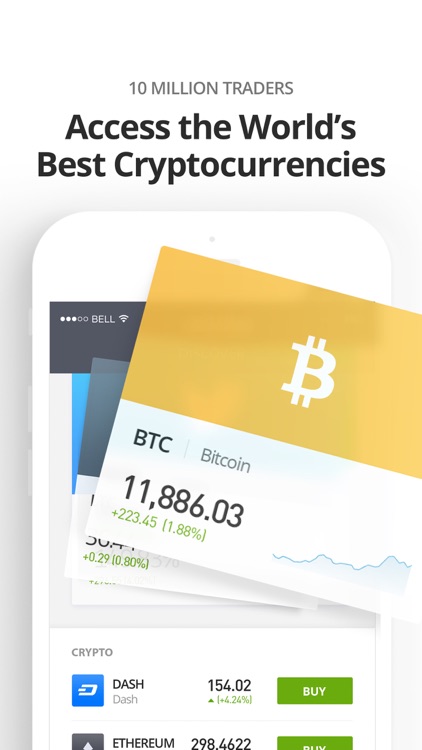 eToro Cryptocurrency Trading