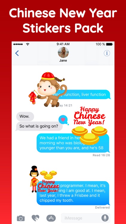 Chinese New Year Stickers Pack
