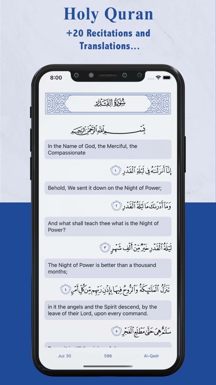 Athan, prayer and Quran app