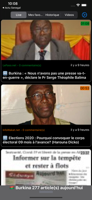 Burkina: Actu du Faso, Afrique(圖4)-速報App