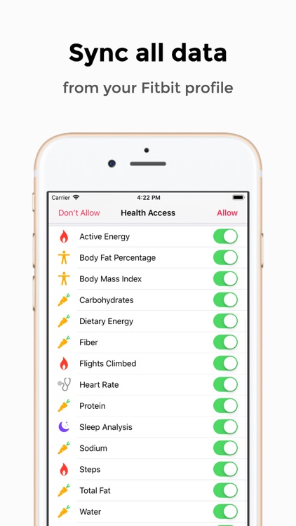 Health Sync for Fitbit
