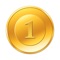 One Coin Left is a simple solitaire puzzle: jump over nearby coins to remove them