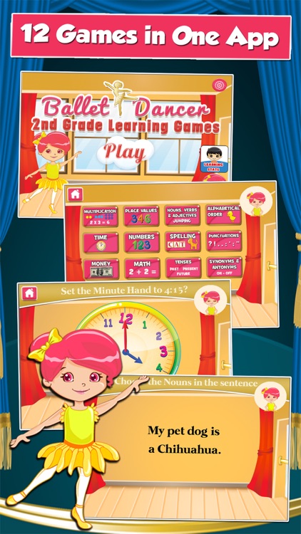 Ballerina Kids 2nd Grade Games