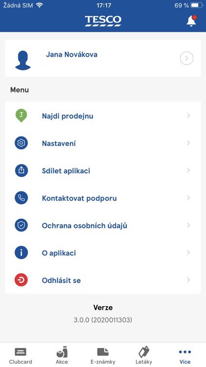 Clubcard Tesco Česko screenshot-5