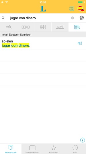 Großes Spanisch Wörterbuch(圖2)-速報App