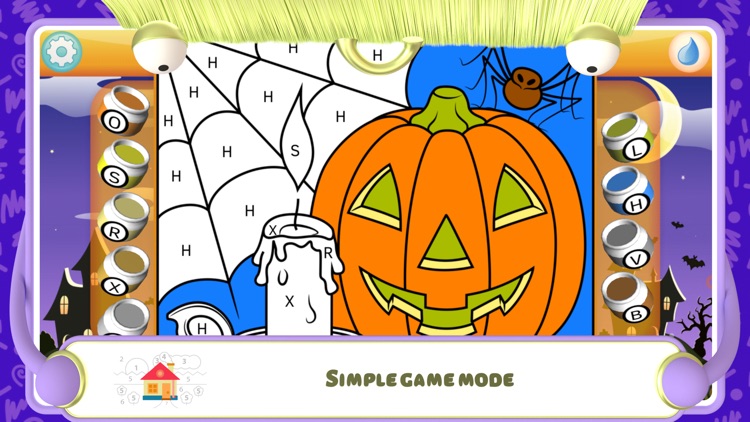 Color by Numbers - Halloween +