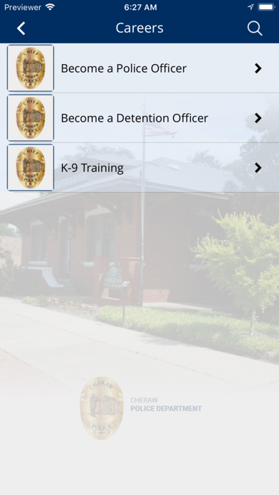 Cheraw Police Department screenshot 2