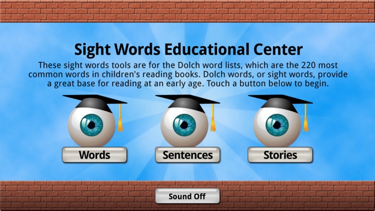 Sight Words Educational App