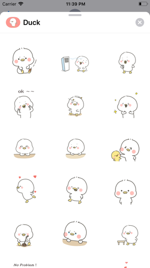 Lovely Duck Animated Stickers(圖4)-速報App