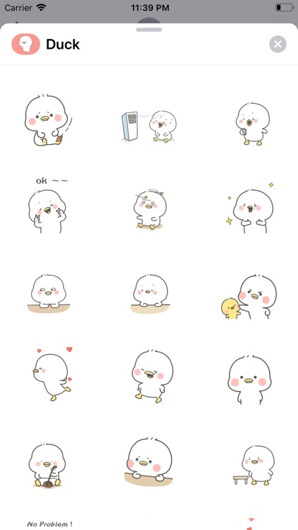 Lovely Duck Animated Stickers screenshot-3