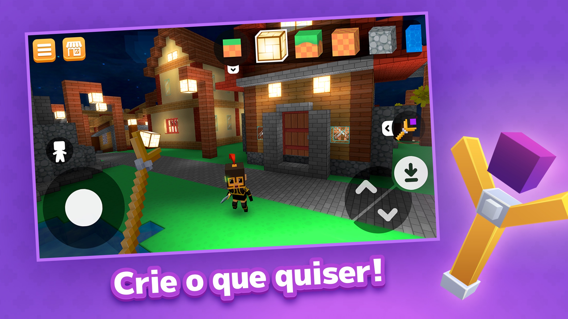 Screenshot do app Crafty Lands