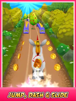Captura de Pantalla 1 Unicorn Runner - Unicorn Game iphone