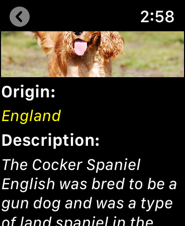 Screenshot #6 for Dogs Guide for Watch: Breeds