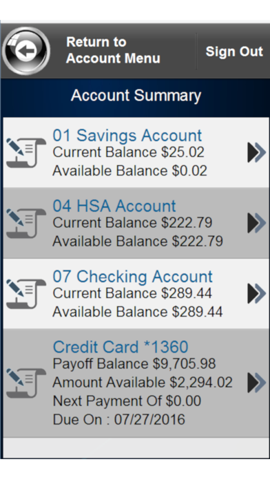 PPG & Associates FCU screenshot 2