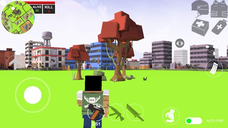 Pixels battle royale screenshot-8