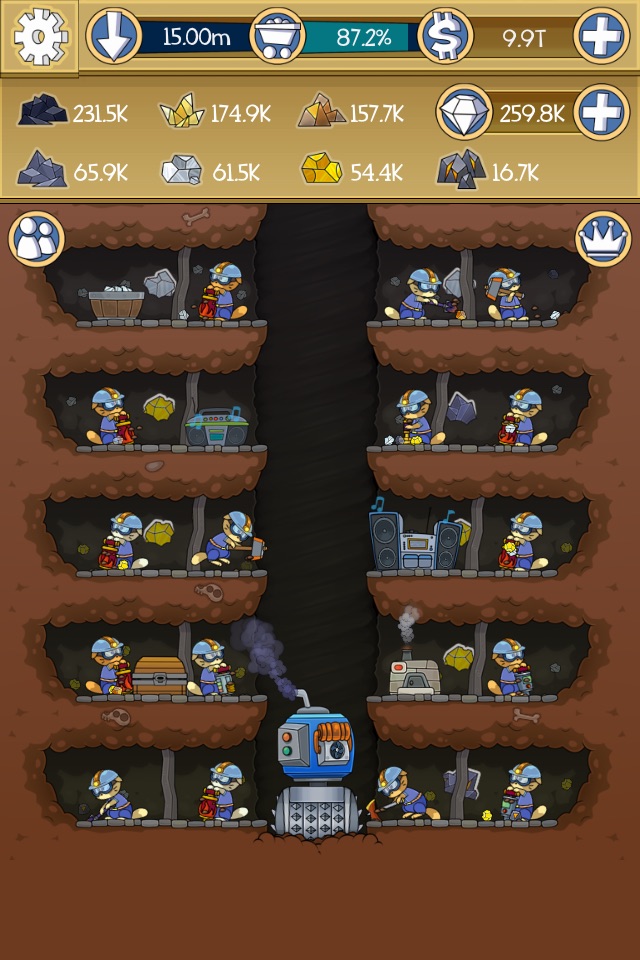 Dig it - idle mining tycoon screenshot 2