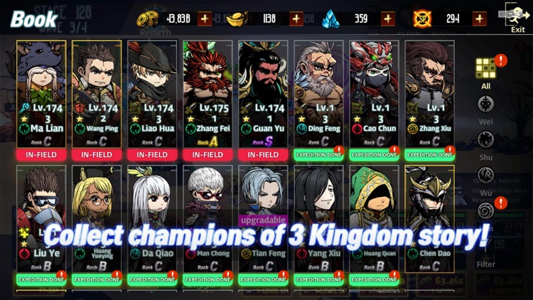 Three kingdoms rebirth