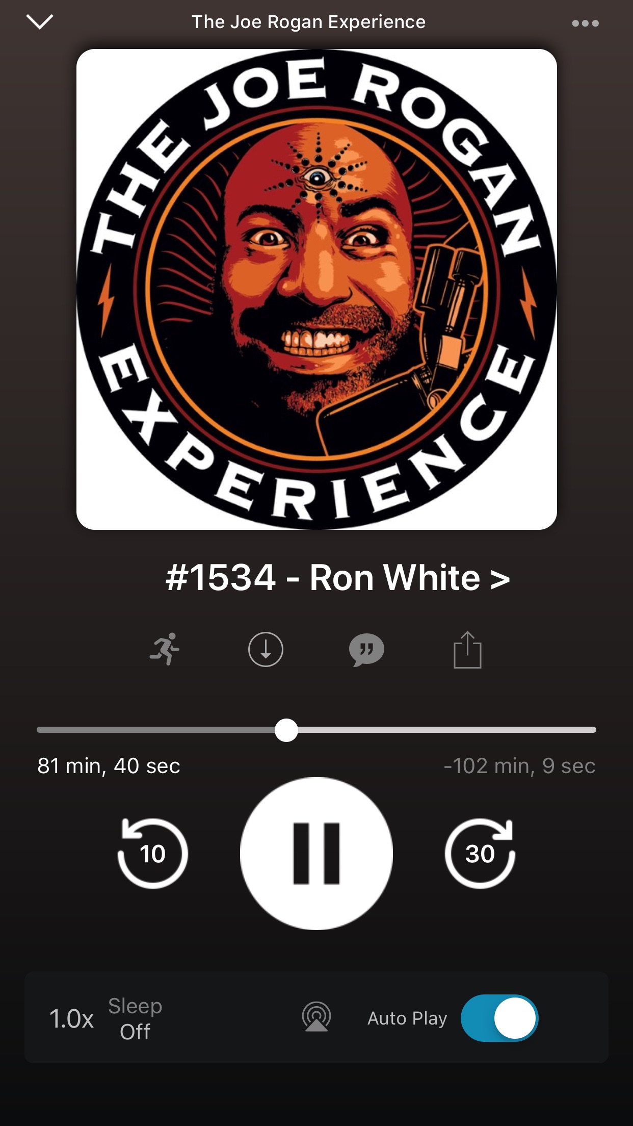 Screenshot do app Pods- Podcast Player