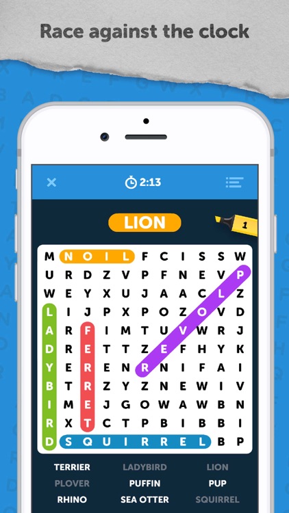 Infinite Word Search Puzzles screenshot-0