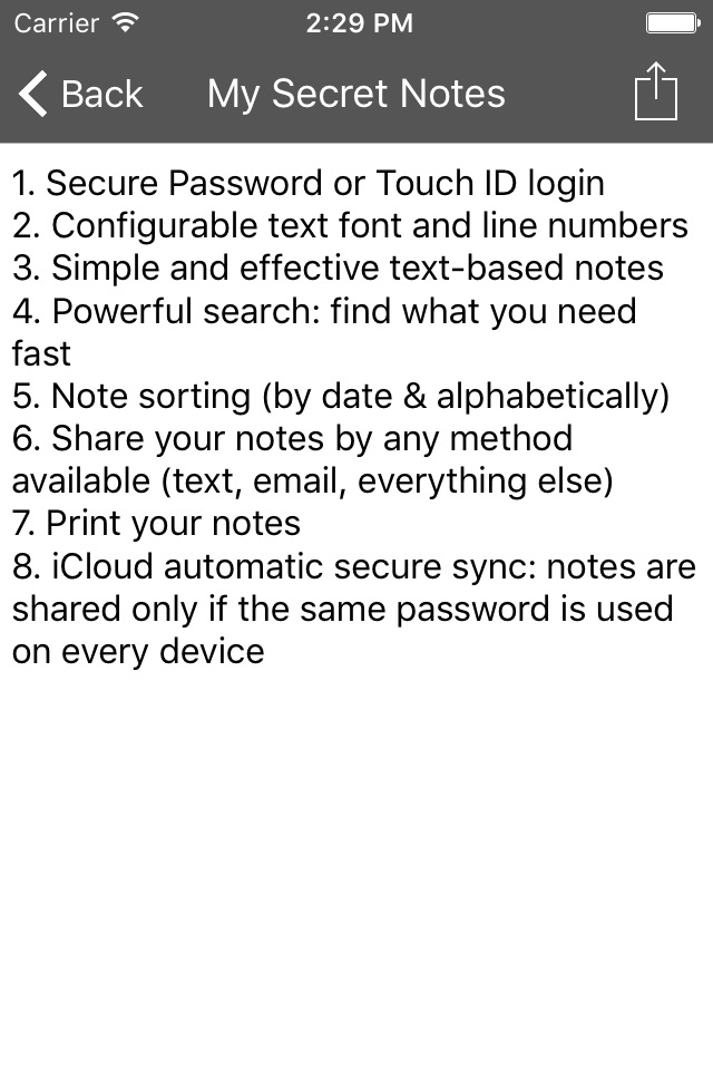 My Secret Notes screenshot 3