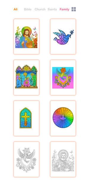 Bible Coloring Book & Painting(圖2)-速報App