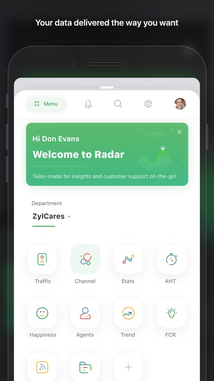 Radar for Zoho Desk