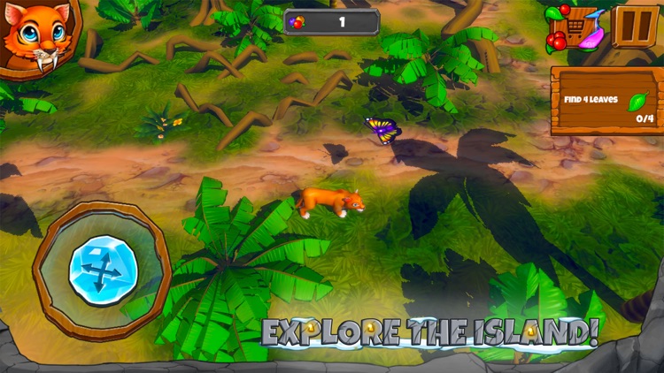 Sabertooth Tiger Ice Adventure screenshot-3