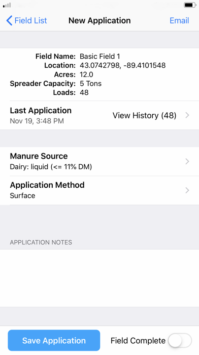 How to cancel & delete Manure Tracker from iphone & ipad 4