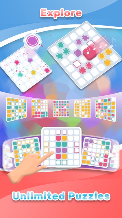 Squaredom  - Tile Match Games
