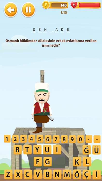 Osmanlı Eğitici Tarih Oyunu