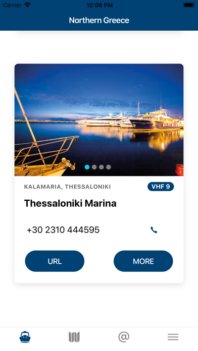 Greek Marinas Association screenshot 2