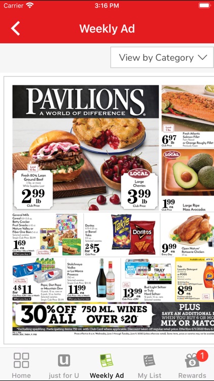 Pavilions Deals & Rewards