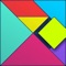 Tangram Puzzles is a classic shape puzzle game where the player must place all the polygons on the game board