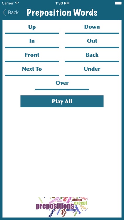 MBCT - Prepositions