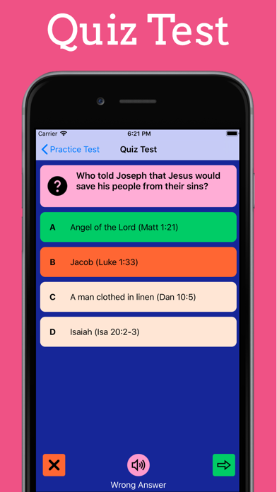 Bible Quiz Unlimited screenshot 2