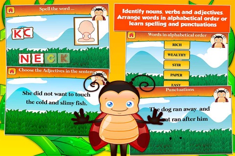 Bugs Second Grade Kids Games - náhled