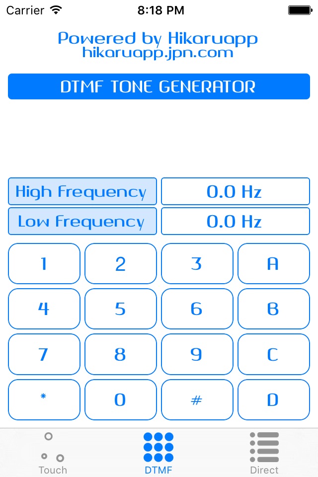 sine wave generator screenshot 2