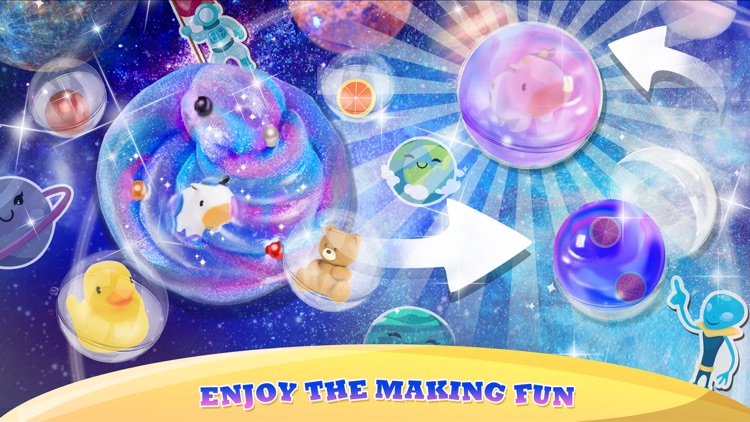 Fluffy Galaxy Slime Ball screenshot-3