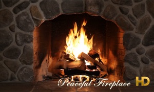 Peaceful Fireplace HD