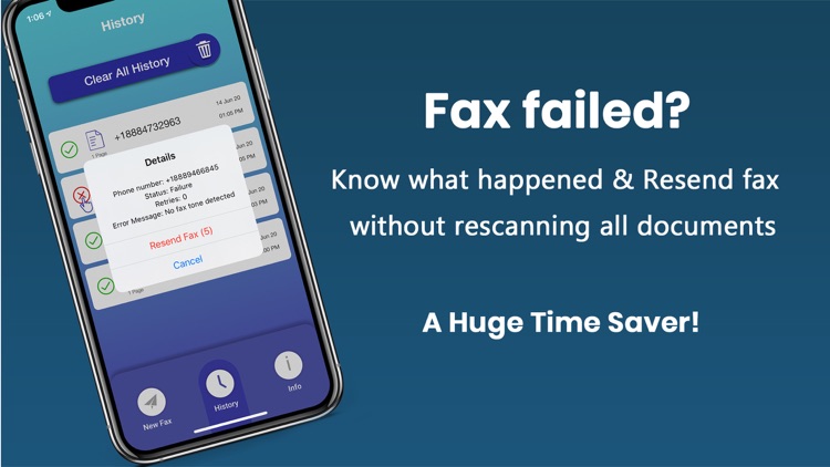 eFax: Send Fax from iPhone screenshot-6