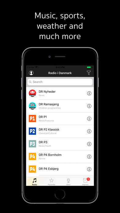 How to cancel & delete Radio af Danmark: Danish radio from iphone & ipad 4