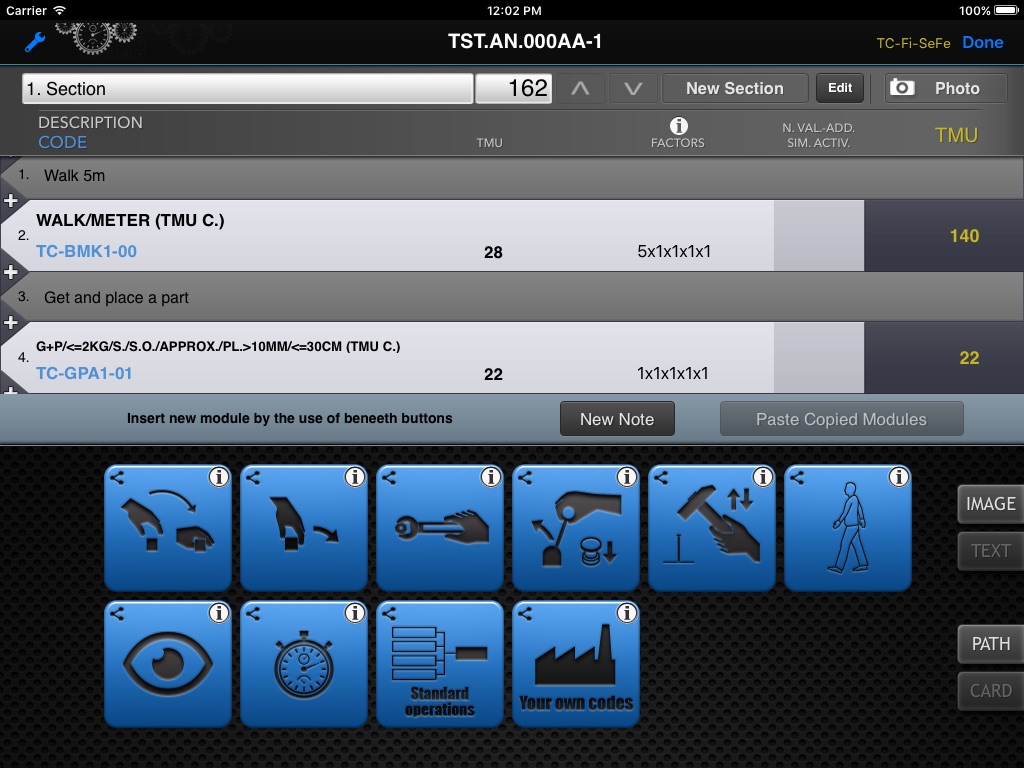 TMU Calculator screenshot 2