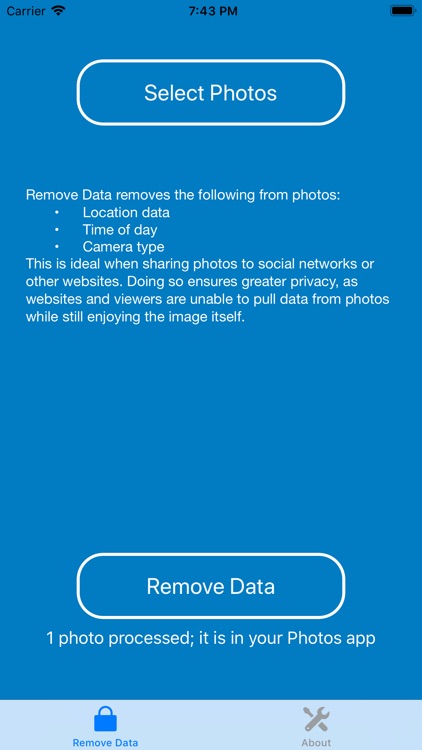 PDR - Photo Data Remover