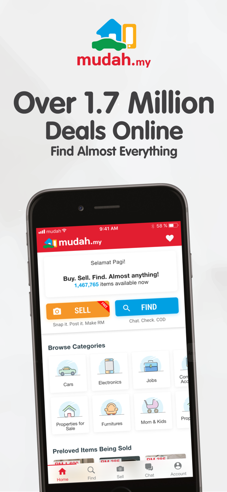 Mudah My Official App Overview Apple App Store Malaysia