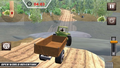 Skill Driving Tractor Ofroad Screenshot on iOS
