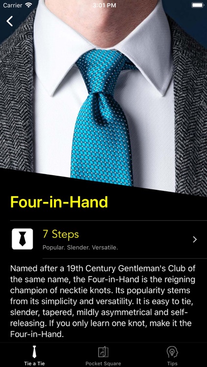 How To Tie a Tie •