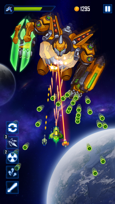 Wind Wings: Space Shooter screenshot 2